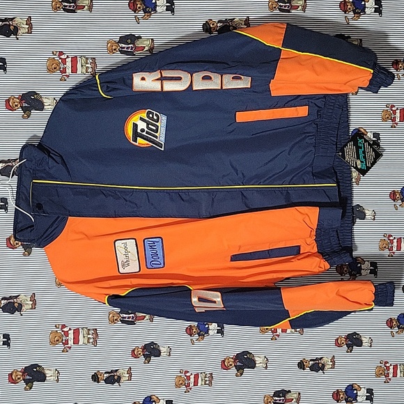 Nascar Other - VTG RUDD NASCAR TIDE RACING 50 YEAR ANNIVERSARY JACKET USA MADE
